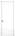 HausDoors Фактурные линии FL 4 ДГ Керамик снежный